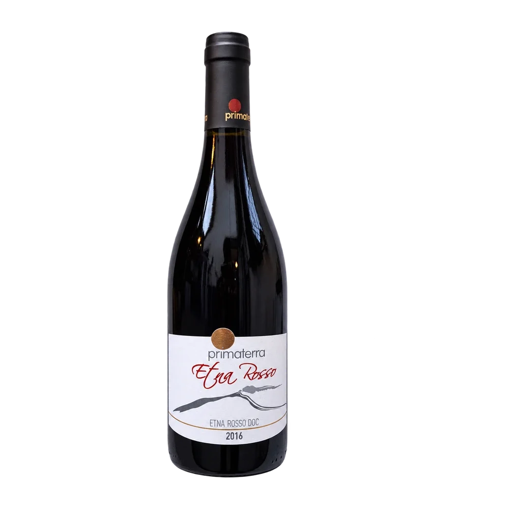 Etna Rosso DOC 2016 – Primaterra – bottiglia, vista frontale