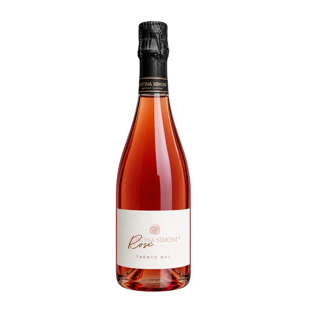 Genny Simoni Rosé 2022 – Metodo Classico – bottiglia, vista frontale