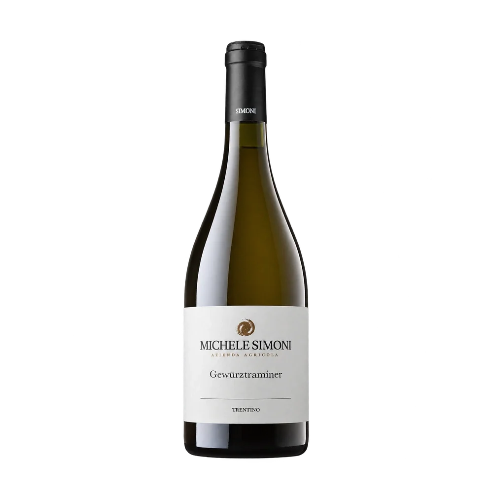 Gewürztraminer 2025 – Michele Simoni – bottiglia, vista frontale